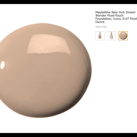 🤎NEW Maybelline Dream Wonder Fluid-Touch Foundation🤎 - Picture 3 of 7